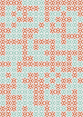 Abstract Geometric Pattern generative computational art illustration