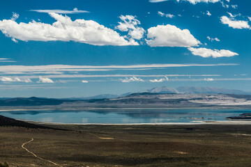 dramatic summer sunrise and sunset images of Mono Lake  in California.