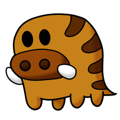 かわいいイノシシB