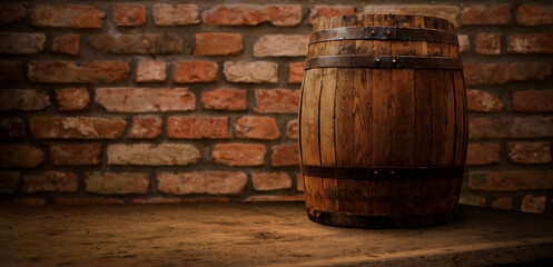 Barrels in the wine cellar, Porto, Portugal