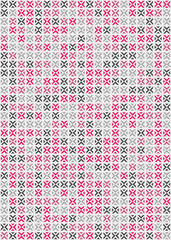 Abstract Geometric Pattern generative computational art illustration