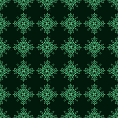 geometric Christmas pattern