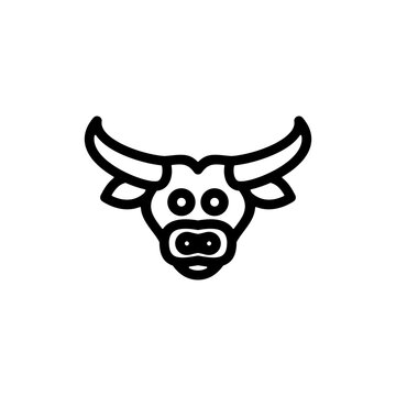 Simple Mascot Logo Design Buffalo