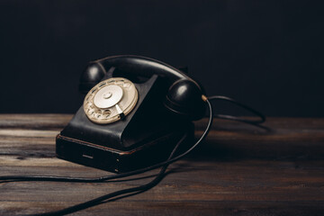 retro telephone old technology communication vintage nostalgia