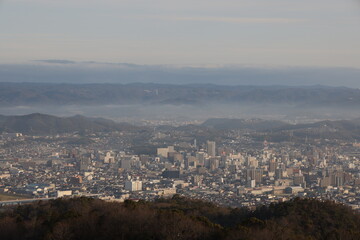 日本の広島県の鞆の浦の美しい風景
