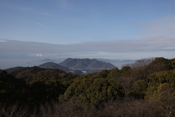 日本の広島県の鞆の浦の美しい風景