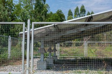 Solar power station for agriculture.