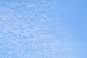 Background of blue sky with clouds