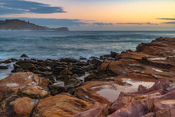 Summertime early mornings at the beach