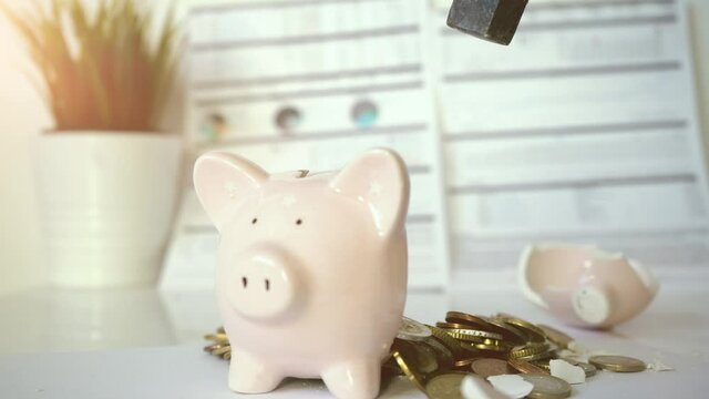 Geld Sparen Anlage Sparschwein

