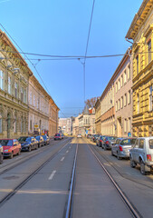 Fototapeta na wymiar Szeged streetscape, Hungary