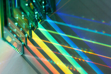 Beam through the glass, colorful, beautiful, background