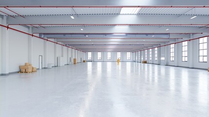 Industrial Warehouse Interior 12