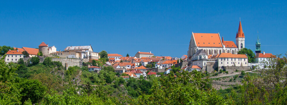 panorama of the old town / Znojmo, Czech Republic