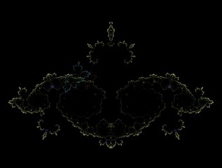 Imaginatory fractal background Image