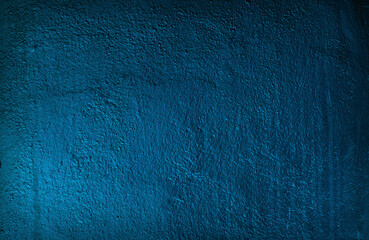 Beautiful Abstract Grunge Decorative Navy Blue Dark Stucco Wall Background.