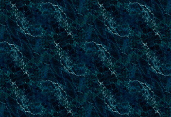 Beautiful Abstract Grunge Decorative Navy Blue