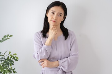 40代女性　ポートレート
