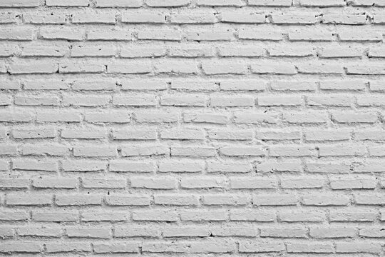 White block bricks texture background