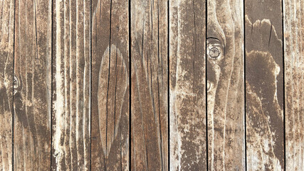 old weathered wooden boarding background texture with vertical boards or planks