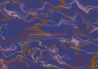 Abstract marble texture alcohol ink style digital design for use as wallpaper or background