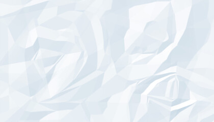 white crumpled paper texture empty background