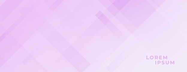 soft purple pink banner with diagonal lines
