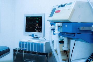 Medical technology equipment ventilator life saving equipment.