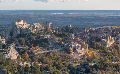 Obraz premium Les Baux-de-Provence
