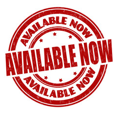 Available now grunge rubber stamp