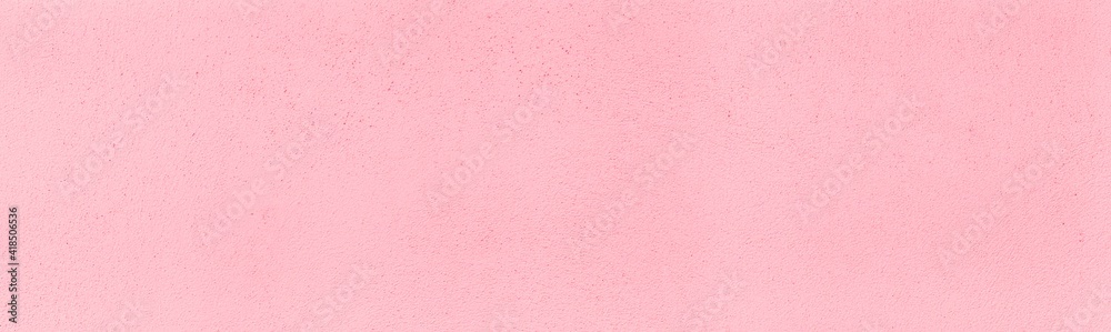 Wall mural panorama of recycled pastel pink paper texture. light craft paper close up background