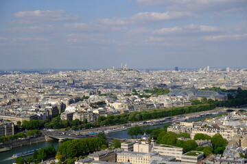 Overlooking Paris from the Eiffel Tower