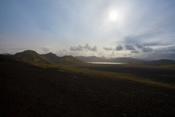 Landmannalaugar area landscape, Fjallabak Nature Reserve, Iceland