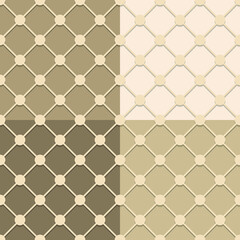 Naklejka premium Vector graph seamless. Grid line. Seamless cage texture.