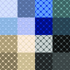 Vector graph seamless. Grid line. Seamless cage texture.