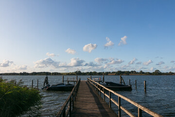 Anleger an der Schlei