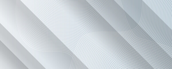 Vector Abstract Elegant white and grey Background. Abstract white Pattern. Squares Texture