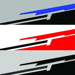 Racing car wrap decal design vector