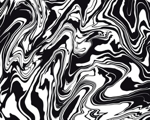 Fototapeta na wymiar .Black and white abstract marble texture. Monochrome abstract background.