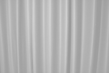 Abstract background on isolated. Abstract white waves. wave from curtain     