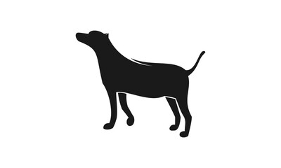 Dog animal vector logo