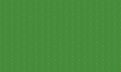和柄素材　鮫小紋　シームレスパターン　緑