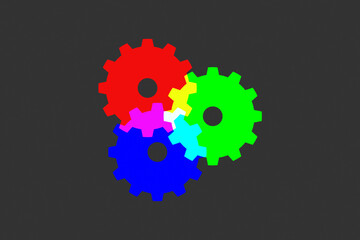 CMYK color model, press, halftone