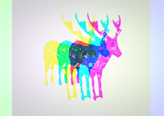 CMYK color model, press, halftone