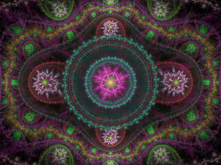 Julian Fractal background