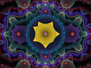 Julian Fractal background