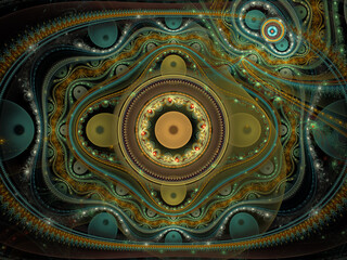 Fractal Geometry Pattern
