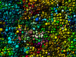 Merry Ball Background