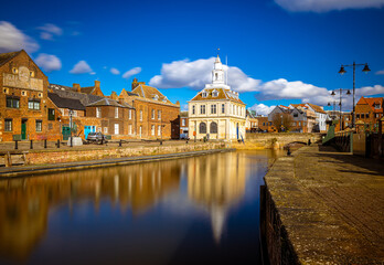 A view of King's Lynn, a seaport and market town in Norfolk, England © Alexey Fedorenko