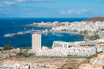 Los Cristianos Harbor, Tenerife, Spain - 418536393